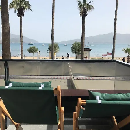 Side To Beach Cozy 1+1 With A Wide Open Beach View Lejlighed Marmaris